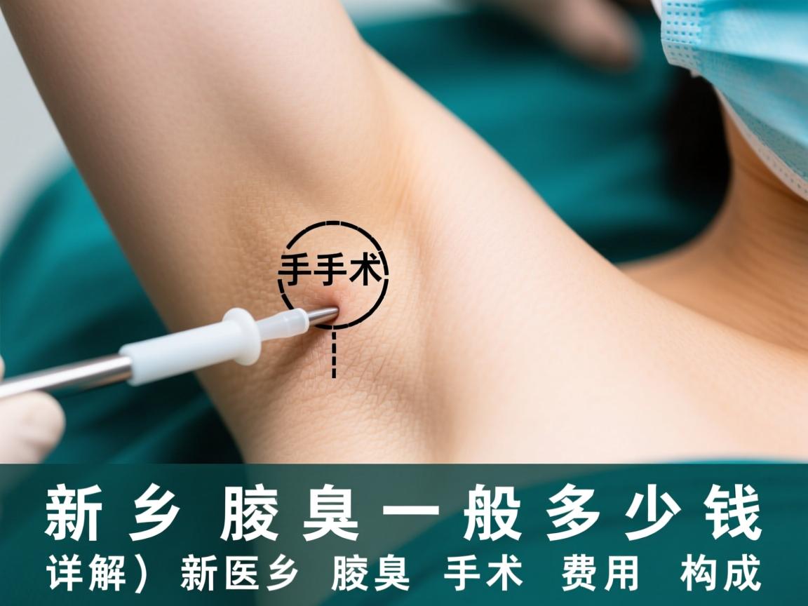 新乡腋臭手术一般多少钱,详解新乡腋臭手术费用构成 新乡腋臭手术一般多少钱,详解新乡腋臭手术费用构成