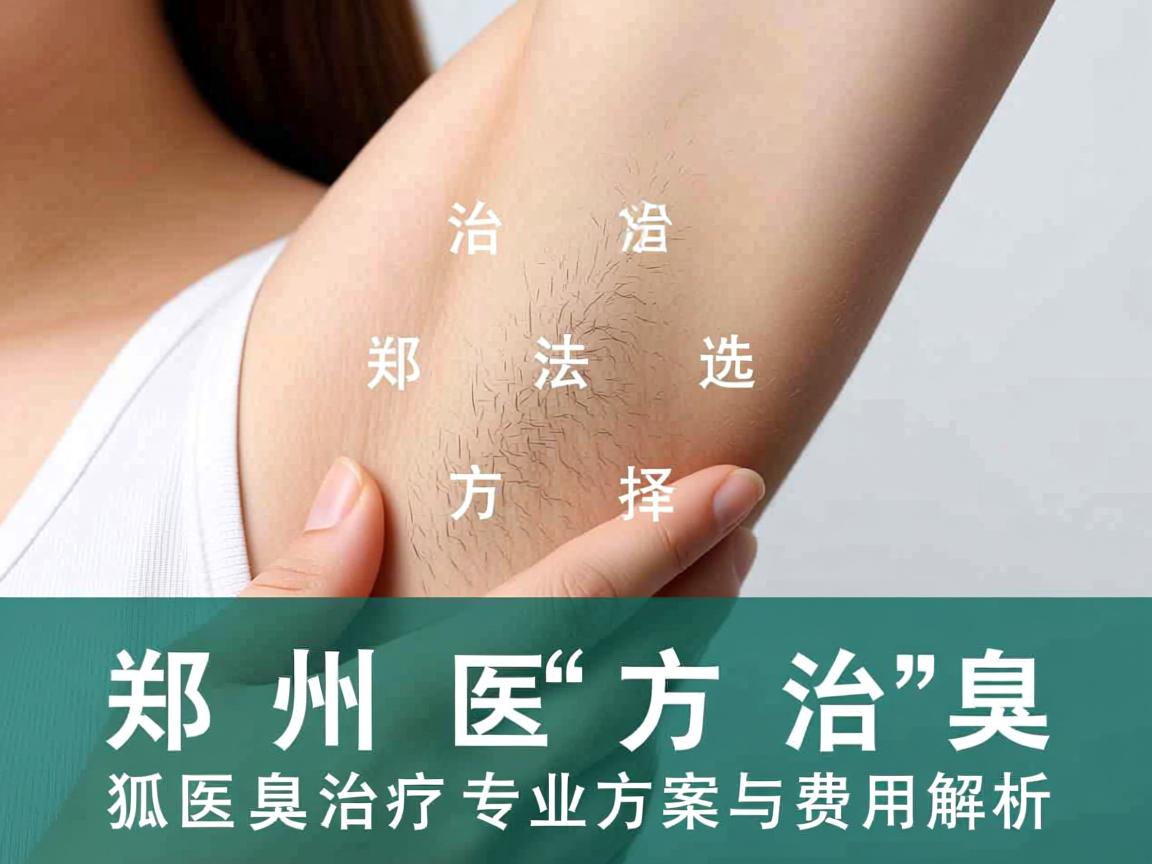 狐臭治疗方法选择,郑州附医狐臭治疗专业方案与费用解析 狐臭治疗方法选择,郑州附医狐臭治疗专业方案与费用解析