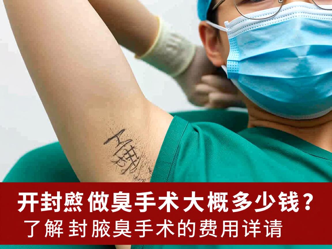 开封做腋臭手术大概多少钱?了解开封腋臭手术的费用详情 开封做腋臭手术大概多少钱?了解开封腋臭手术的费用详情