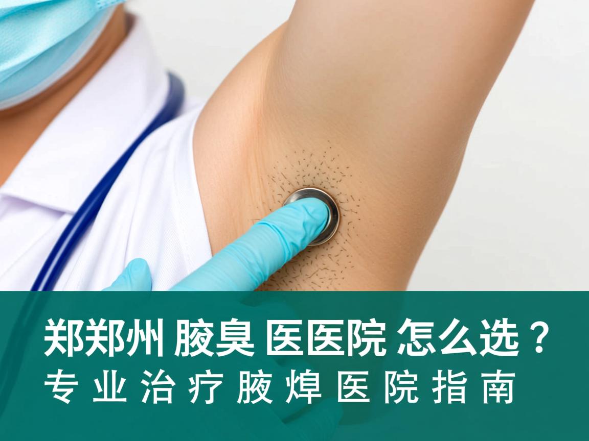郑州腋臭医院怎么选?专业治疗腋臭的医院指南 郑州腋臭医院怎么选?专业治疗腋臭的医院指南