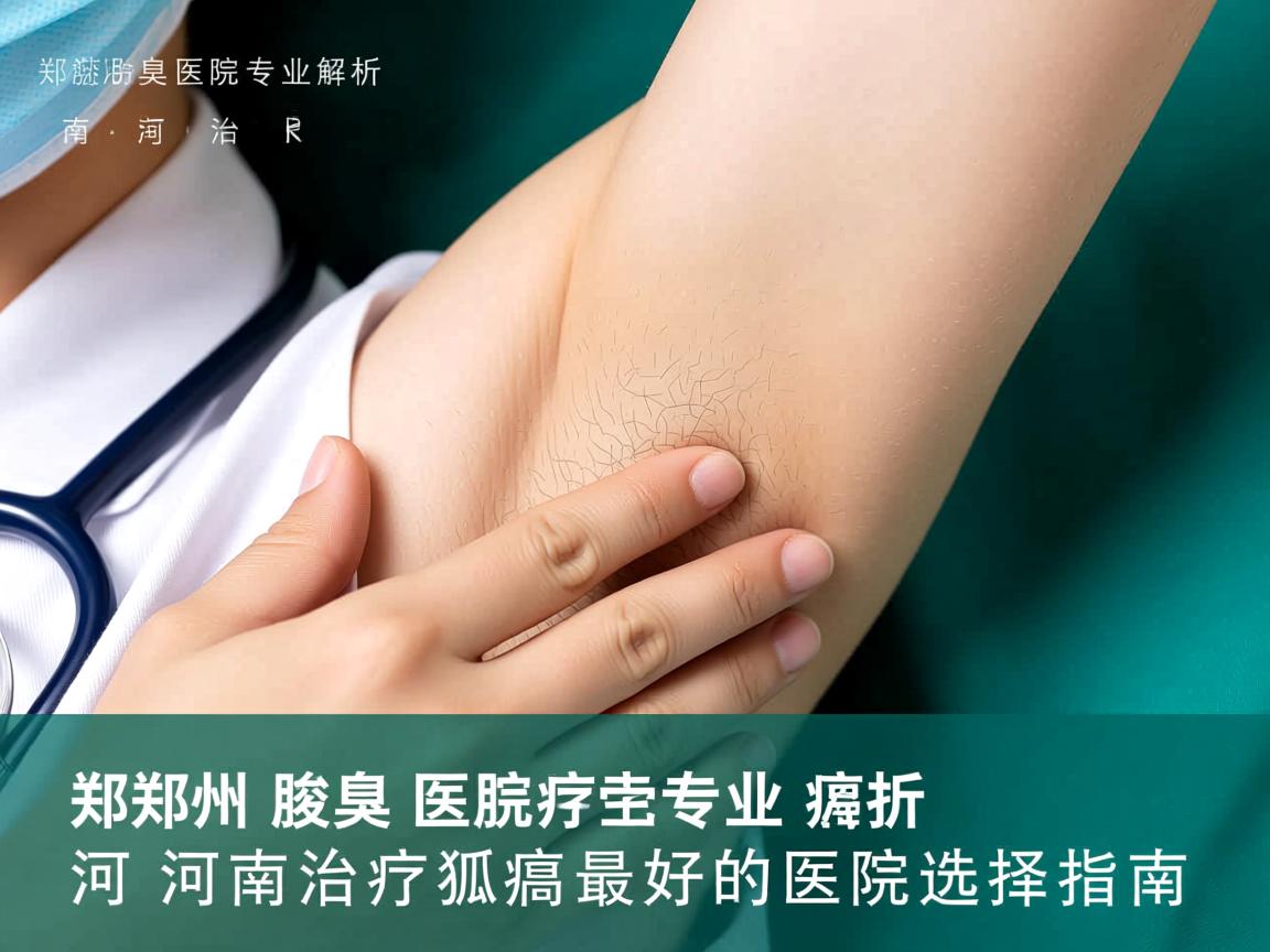 郑州腋臭医院专业解析,河南治疗狐臭最好的医院选择指南 郑州腋臭医院专业解析,河南治疗狐臭最好的医院选择指南