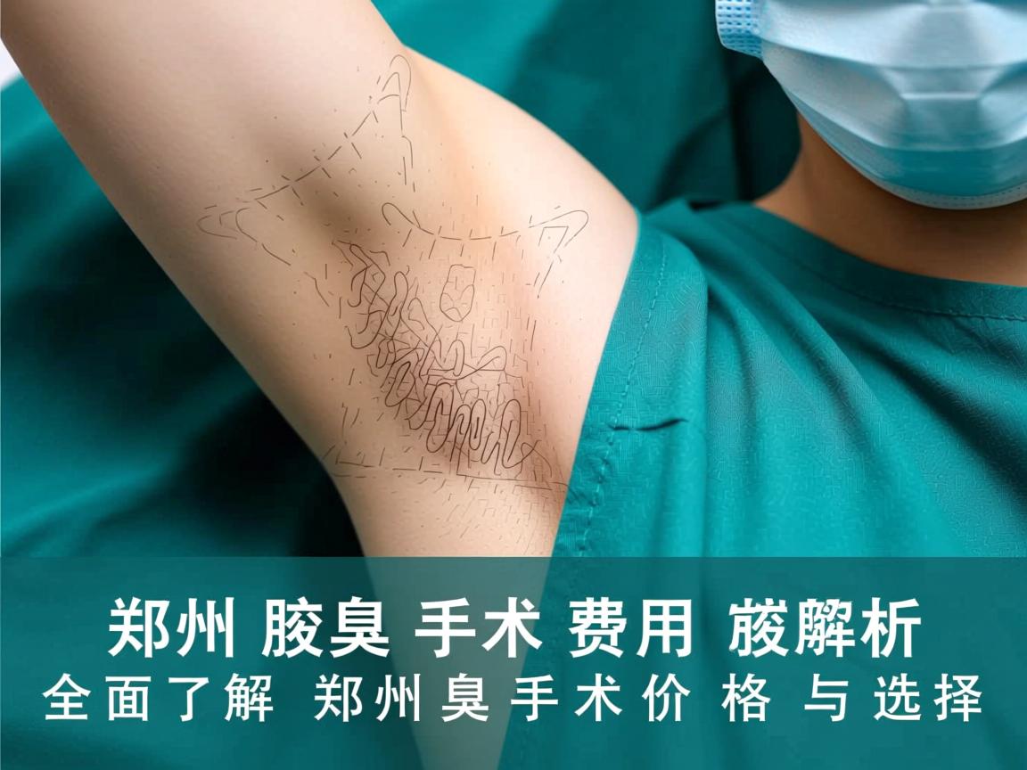 郑州腋臭手术费用解析，全面了解郑州腋臭手术价格与选择