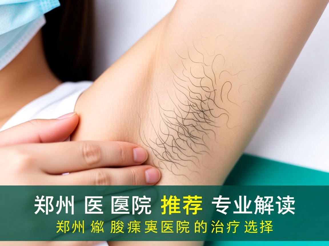郑州腋臭医院推荐，专业解读郑州腋臭医院的治疗选择