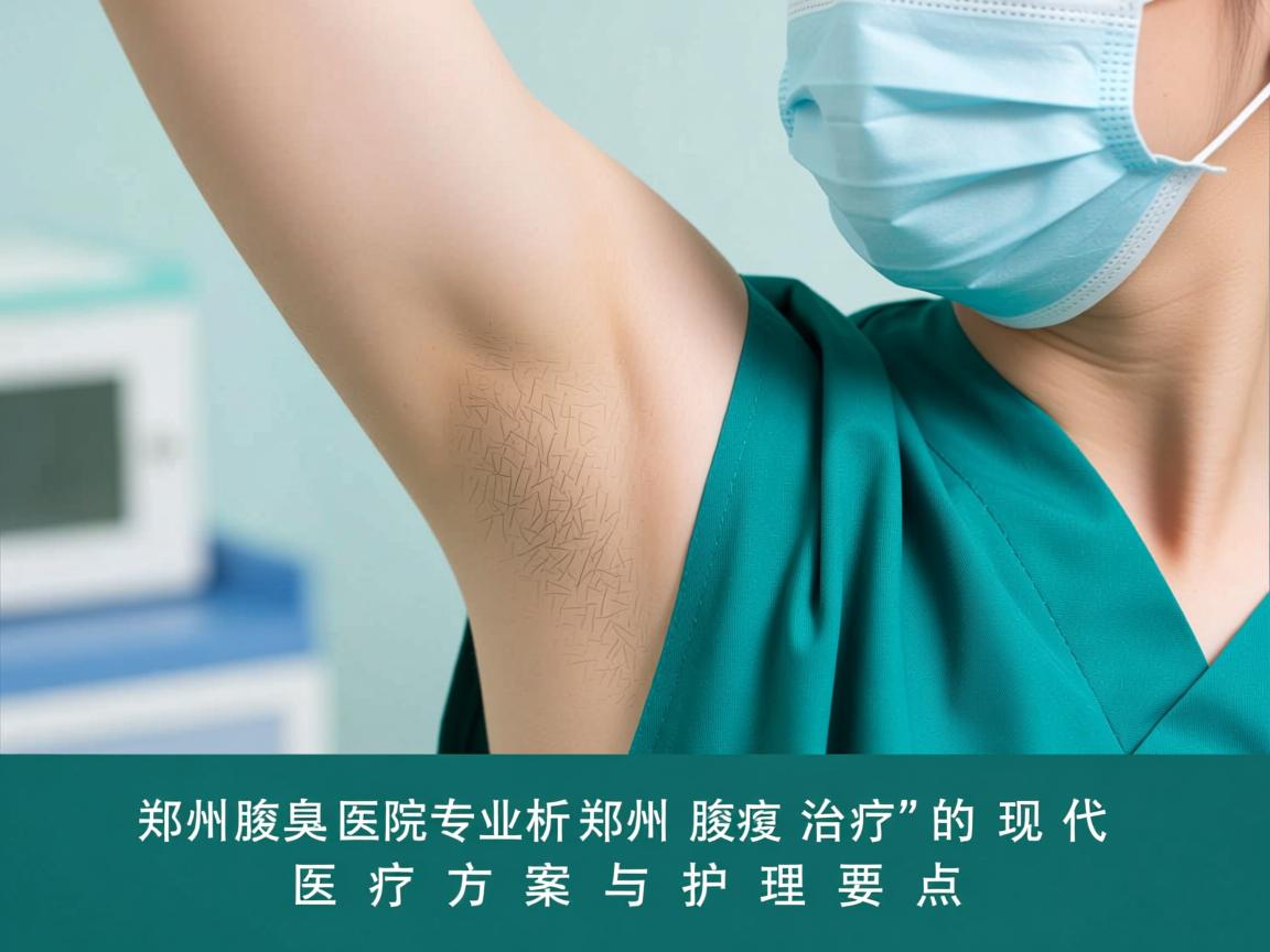 郑州腋臭医院专业解析，郑州腋臭治疗的现代医疗方案与护理要点
