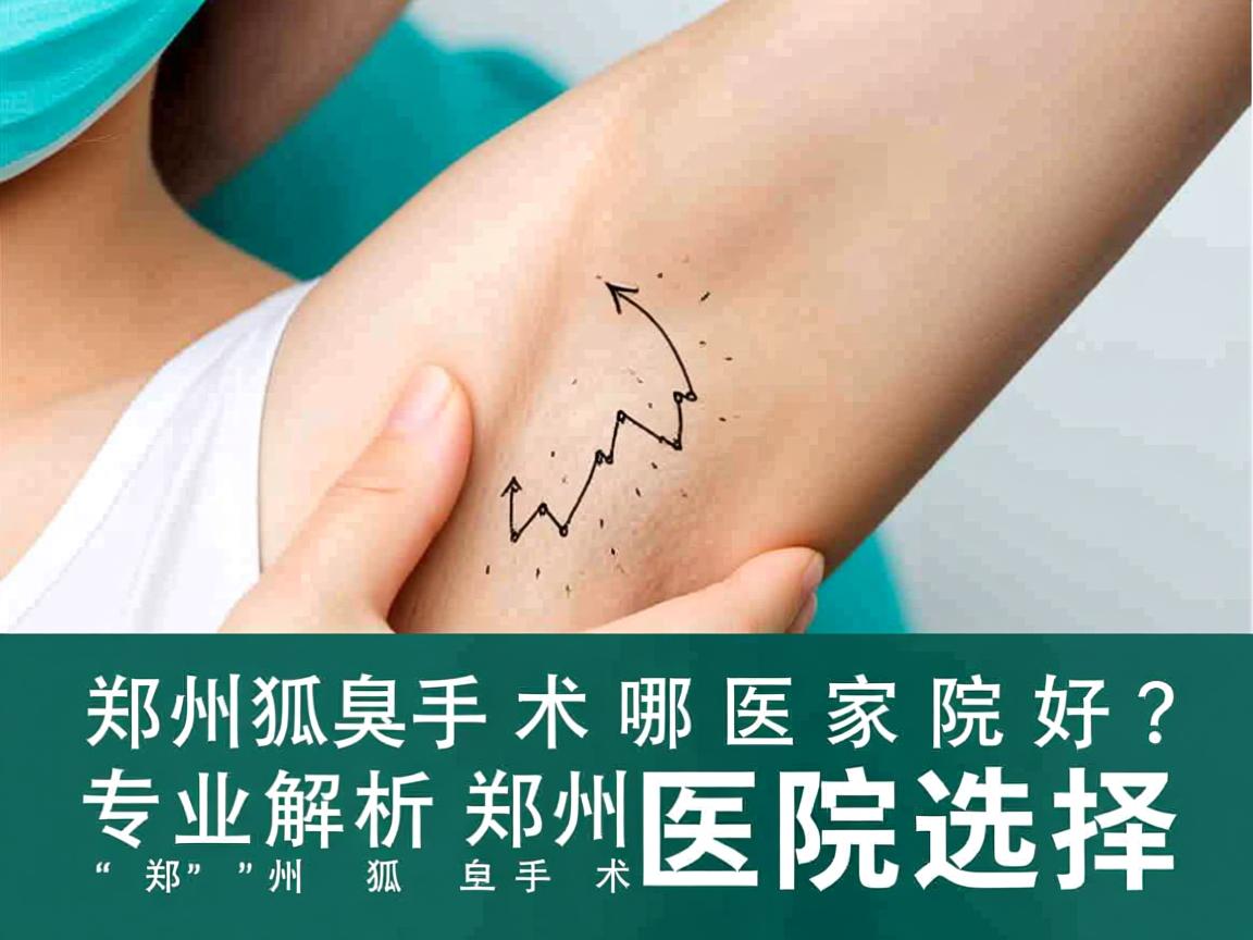 郑州狐臭手术哪家医院好？专业解析郑州狐臭手术医院选择