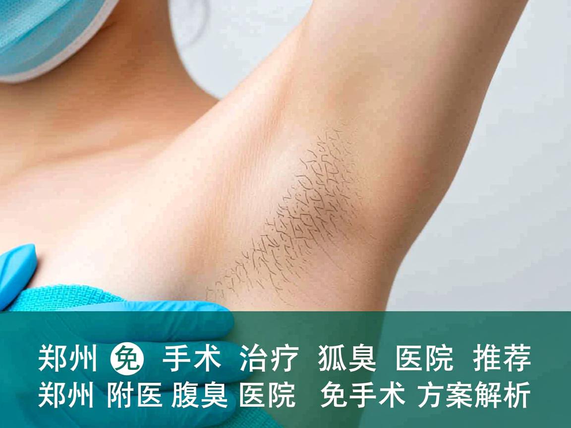 郑州免手术治疗狐臭医院推荐,郑州附医腋臭医院的免手术方案解析 郑州免手术治疗狐臭医院推荐,郑州附医腋臭医院的免手术方案解析