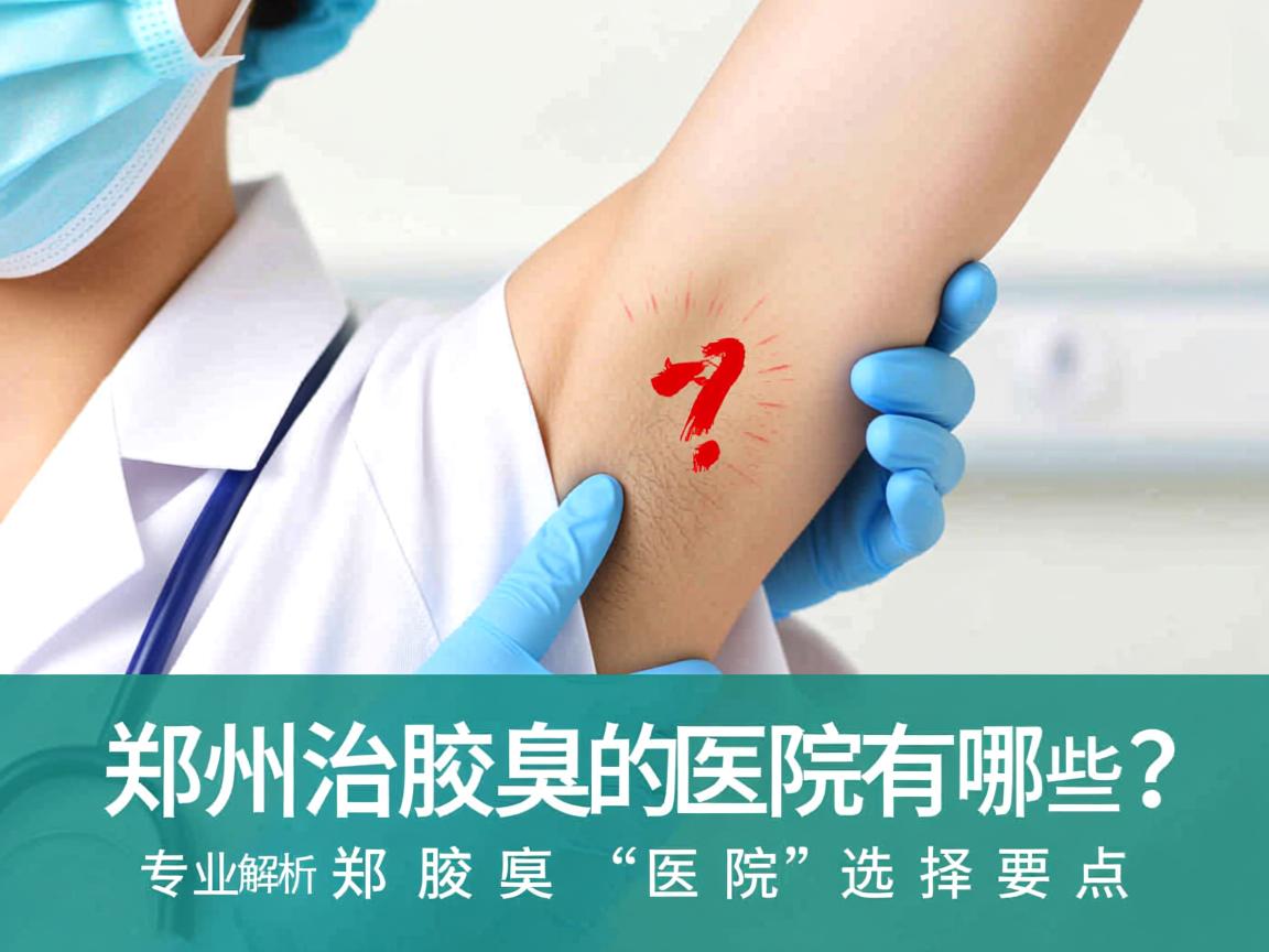 郑州治腋臭的医院有哪些?专业解析郑州腋臭医院的选择要点 郑州治腋臭的医院有哪些?专业解析郑州腋臭医院的选择要点