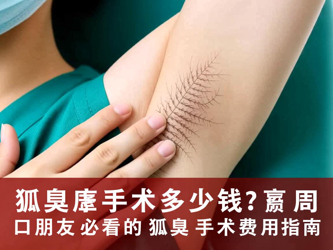 狐臭手术多少钱？周口朋友必看的狐臭手术费用指南