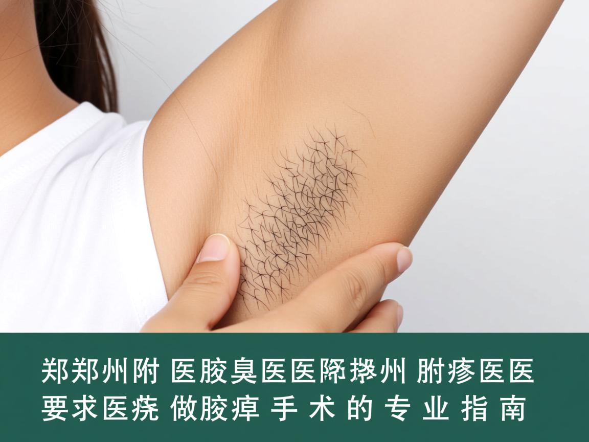 郑州附医腋臭医院,选择郑州附医腋臭医院做腋臭手术的专业指南 郑州附医腋臭医院,选择郑州附医腋臭医院做腋臭手术的专业指南