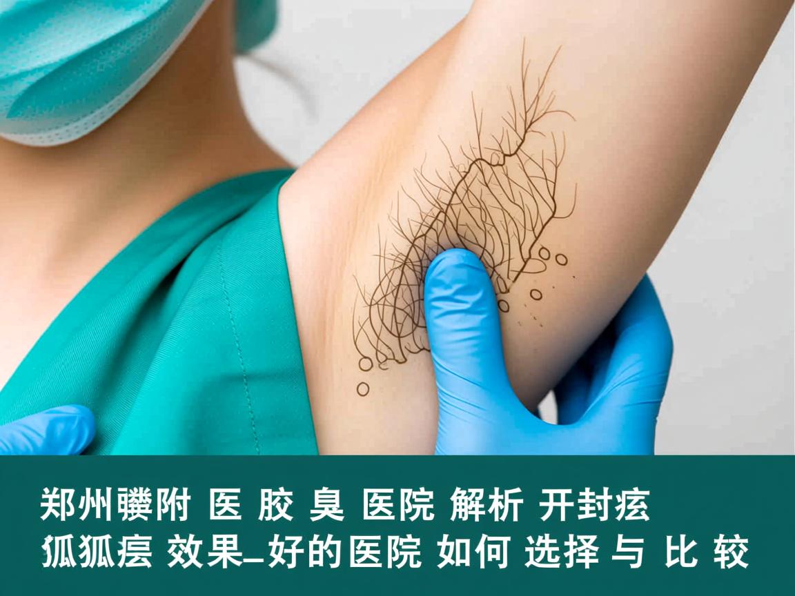 郑州附医腋臭医院解析,开封治狐臭效果好的医院如何选择与比较 郑州附医腋臭医院解析,开封治狐臭效果好的医院如何选择与比较