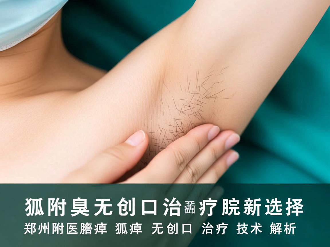 狐臭无创口治疗新选择,郑州附医腋臭医院的狐臭无创口治疗技术解析 狐臭无创口治疗新选择,郑州附医腋臭医院的狐臭无创口治疗技术解析