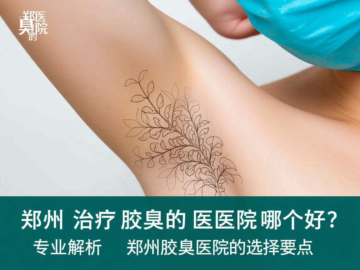 郑州治疗腋臭的医院哪个好？专业解析郑州腋臭医院的选择要点