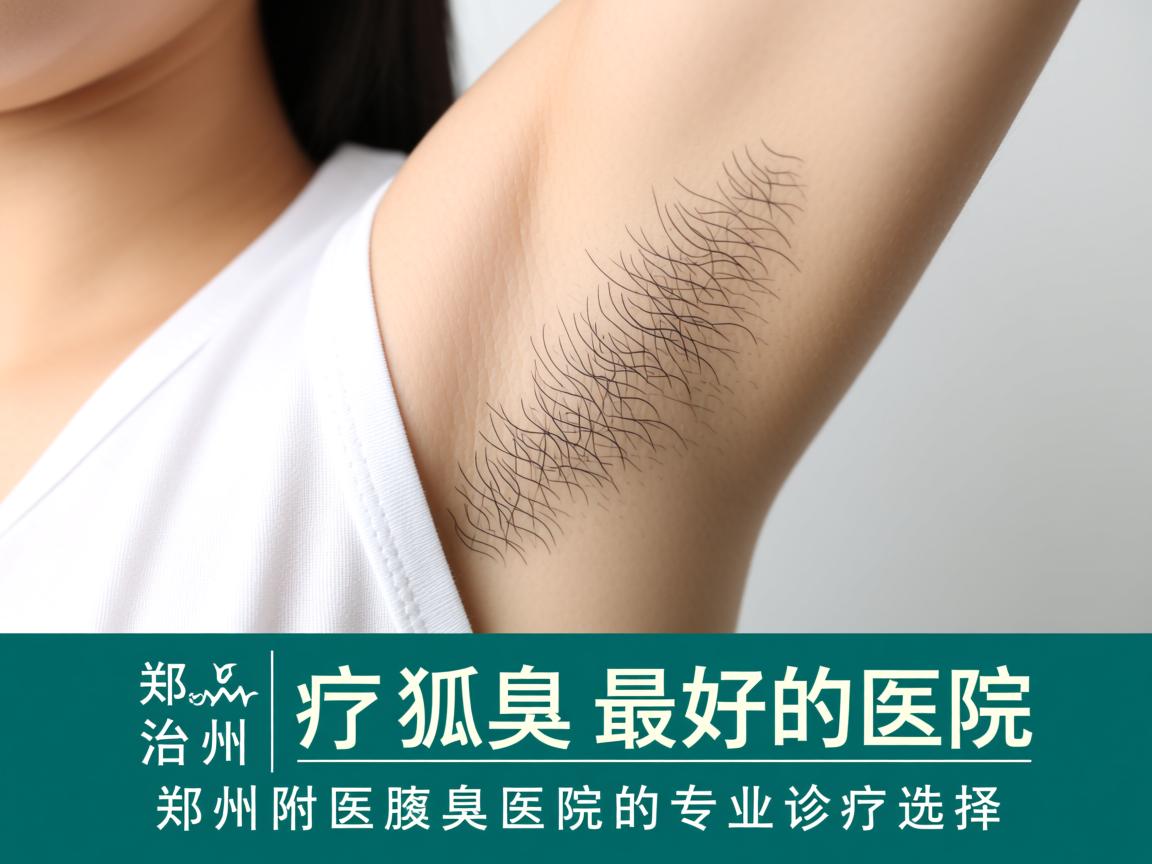 郑州治疗狐臭最好的医院，郑州附医腋臭医院的专业诊疗选择