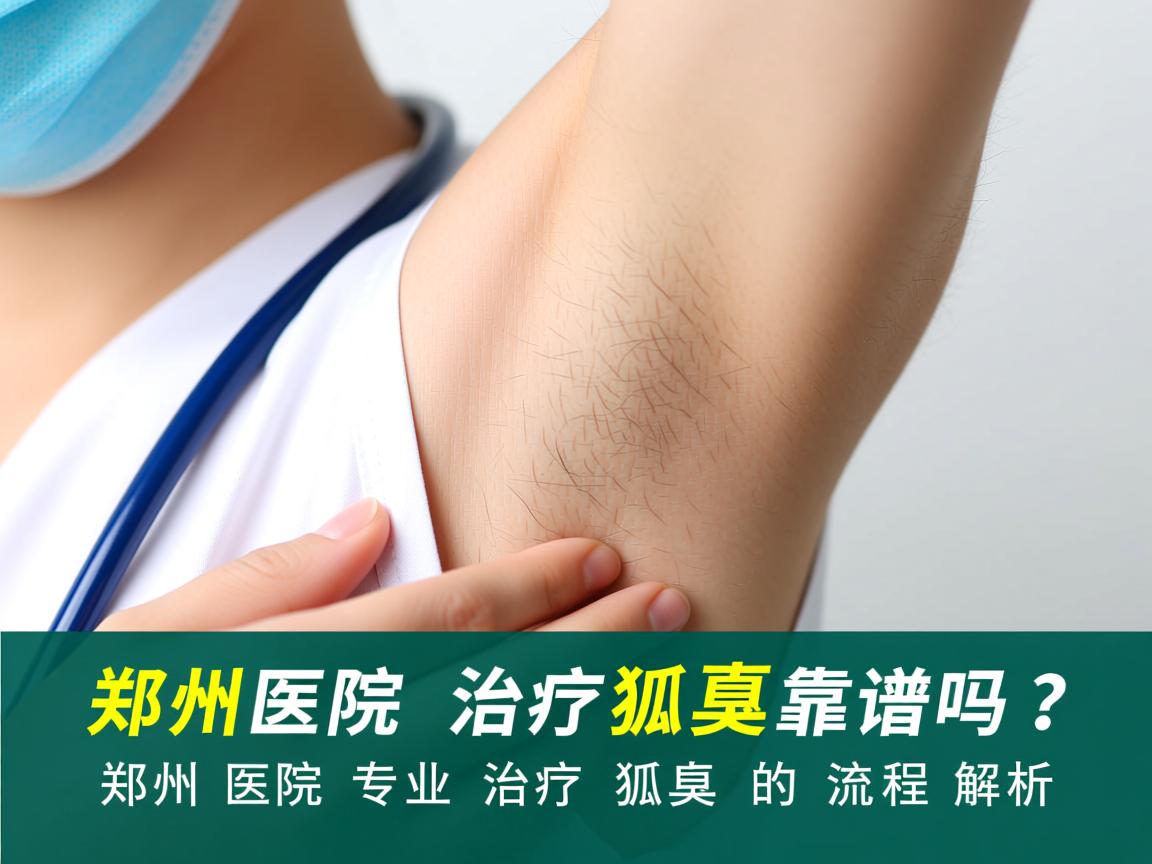 郑州医院治疗狐臭靠谱吗？郑州医院专业治疗狐臭的流程解析