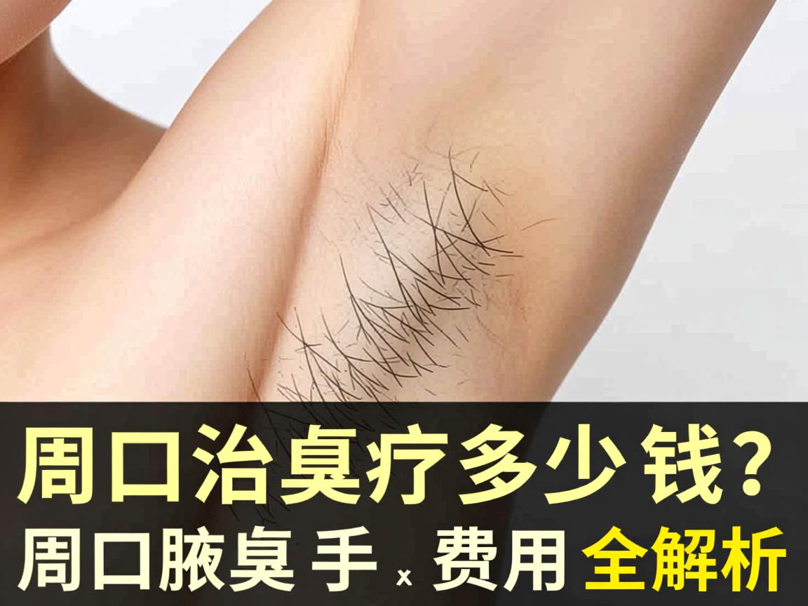 周口腋臭治疗多少钱？周口腋臭手术费用全解析