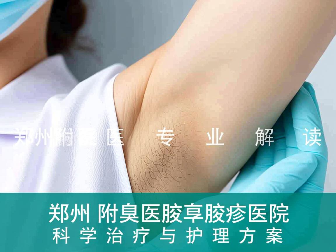 郑州腋臭医院专业解读，郑州附医腋臭医院的科学治疗与护理方案