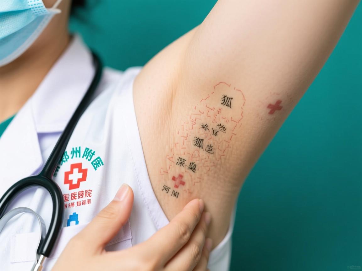 郑州附医腋臭医院深度解析，河南治疗狐臭最好的医院选择指南