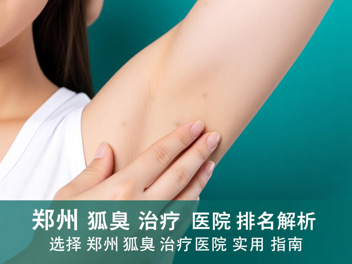 郑州狐臭治疗医院排名解析，选择郑州狐臭治疗医院的实用指南