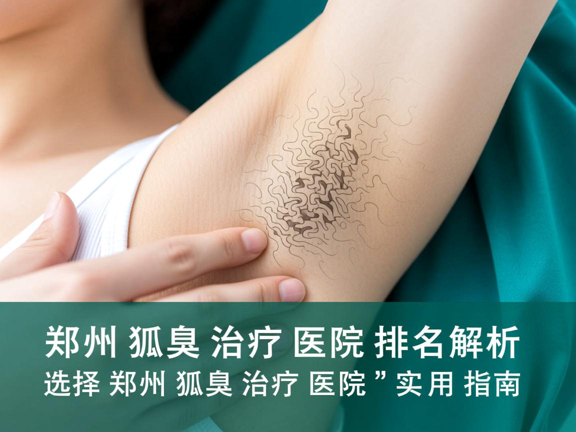 郑州狐臭治疗医院排名解析，选择郑州狐臭治疗医院的实用指南