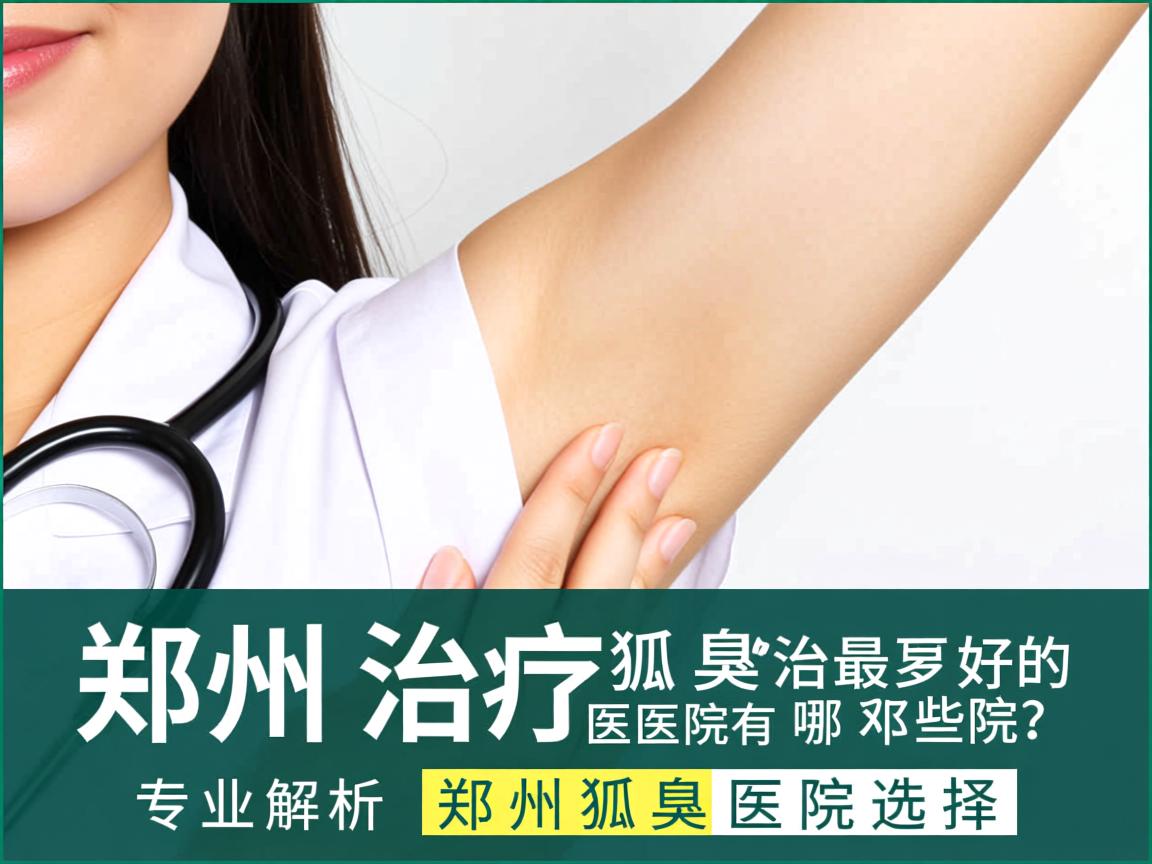 郑州治疗狐臭最好的医院有哪些？专业解析郑州狐臭医院选择