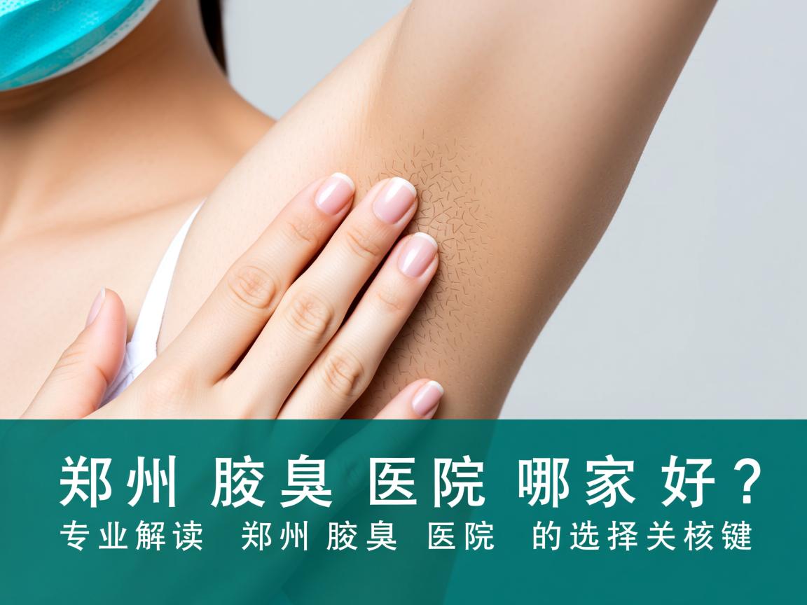 郑州腋臭医院哪家好？专业解读郑州腋臭医院的选择关键
