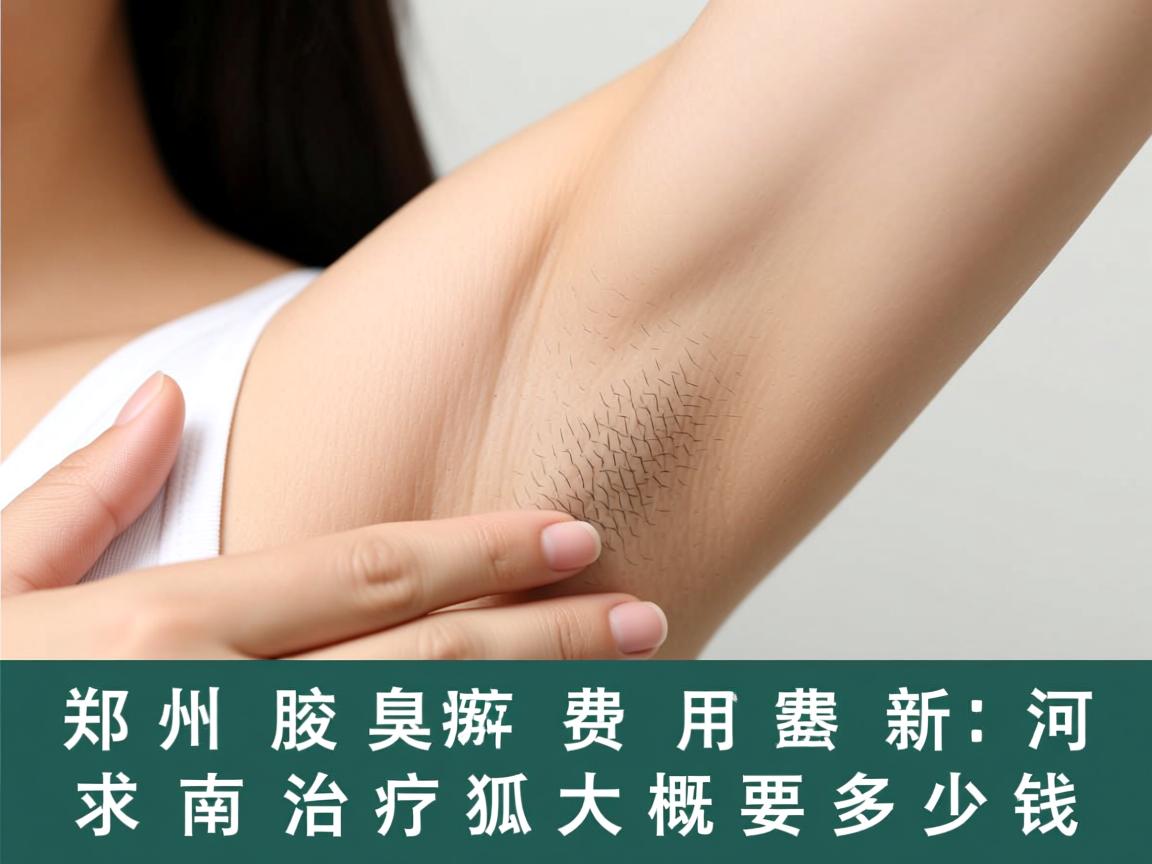 郑州腋臭治疗费用解析，河南治疗狐臭大概要多少钱