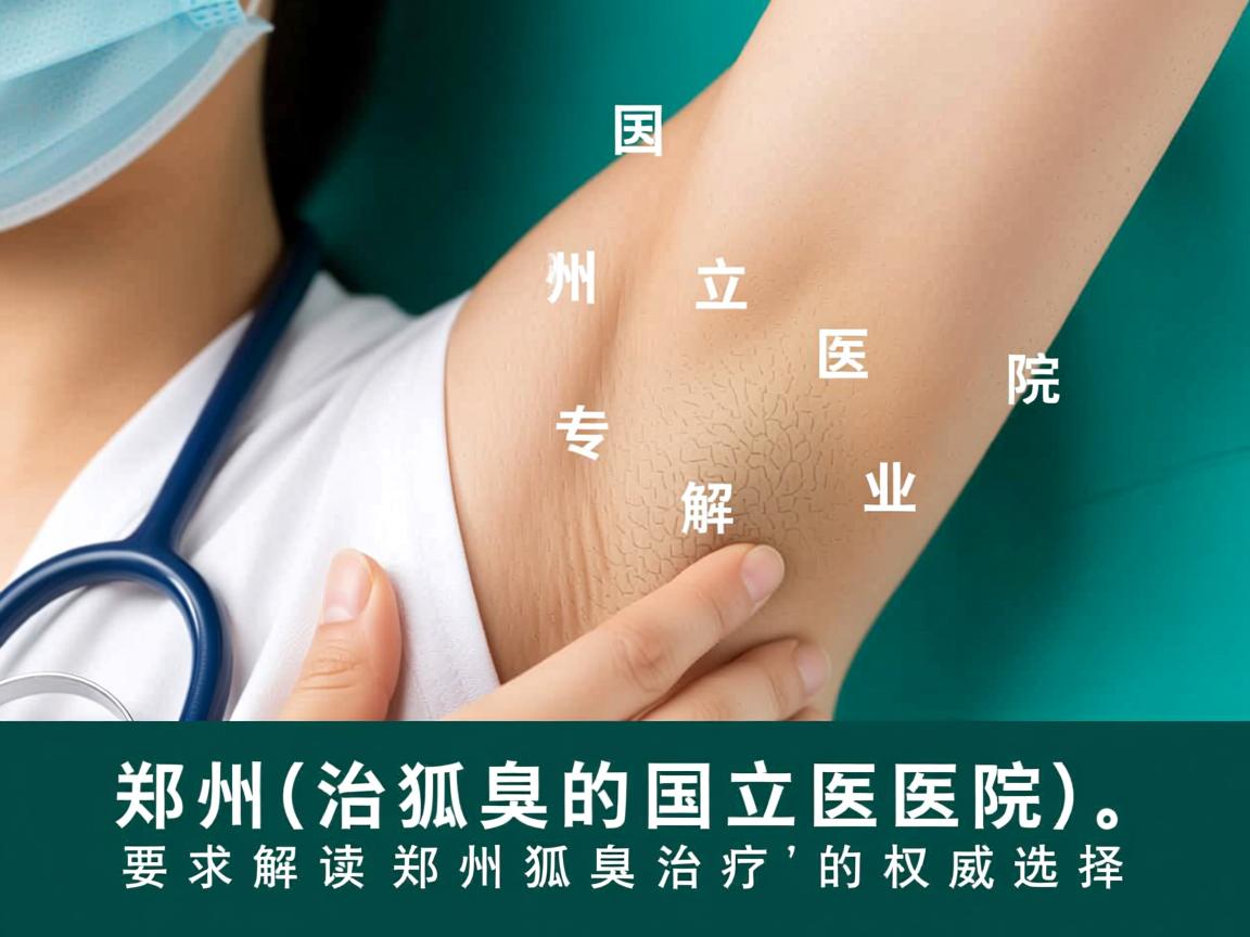 郑州治狐臭的国立医院,专业解读郑州狐臭治疗的权威选择 郑州治狐臭的国立医院,专业解读郑州狐臭治疗的权威选择