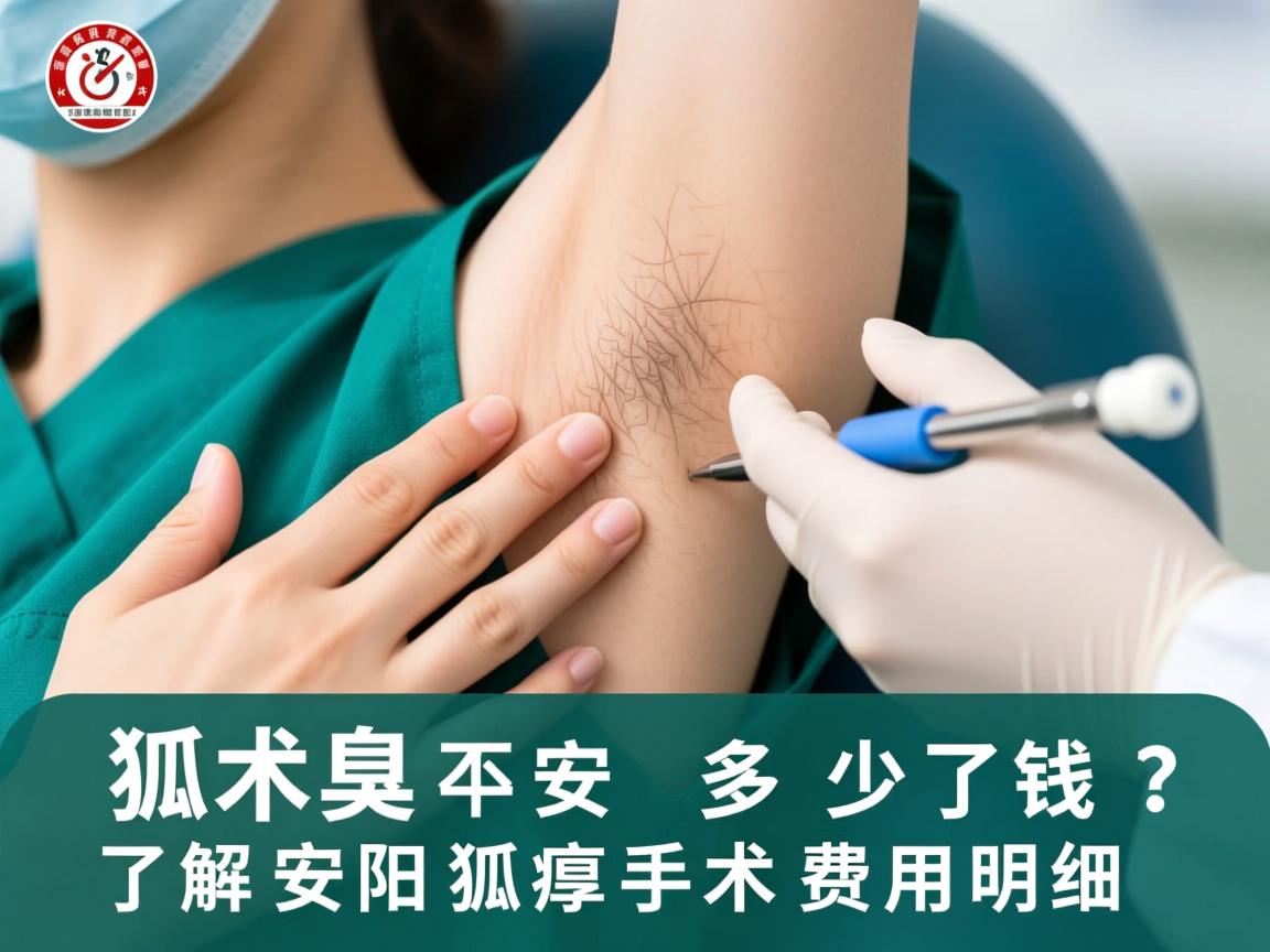 狐臭手术安阳多少钱？了解安阳狐臭手术费用明细