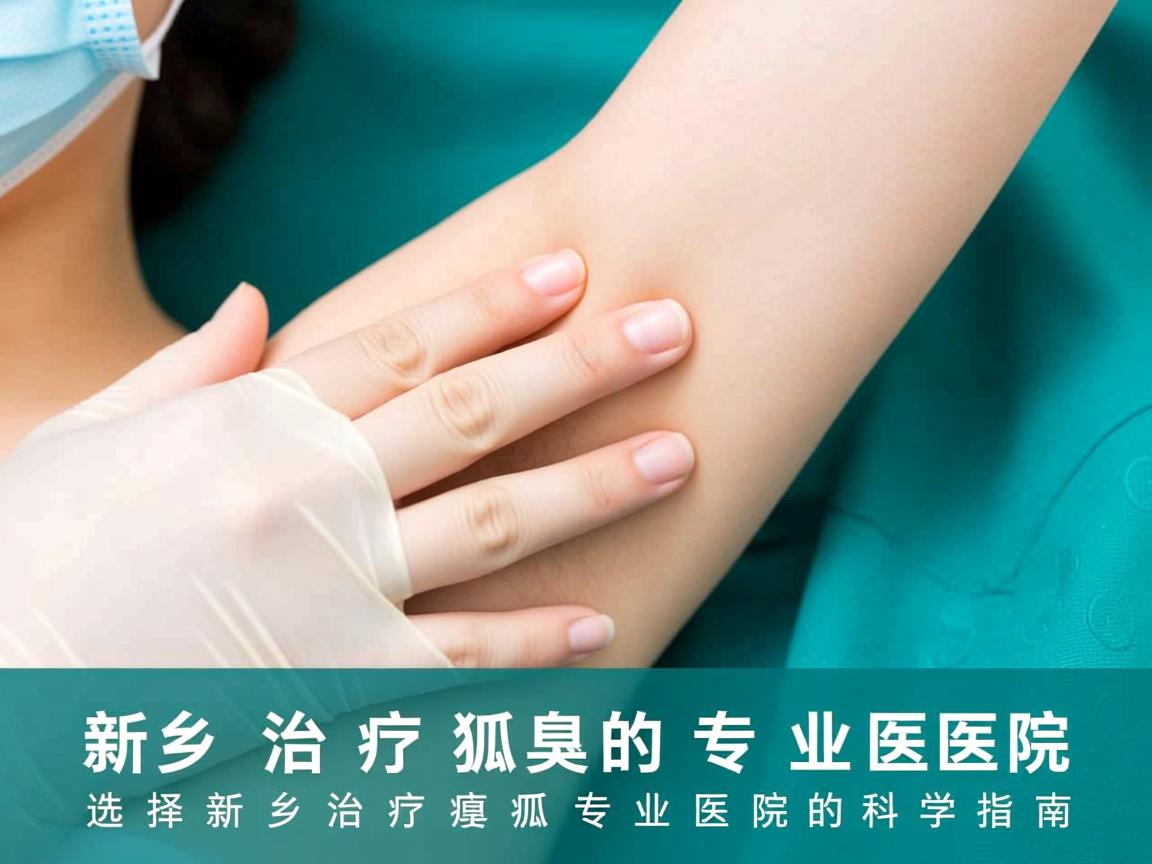 新乡治疗狐臭的专业医院，选择新乡治疗狐臭专业医院的科学指南