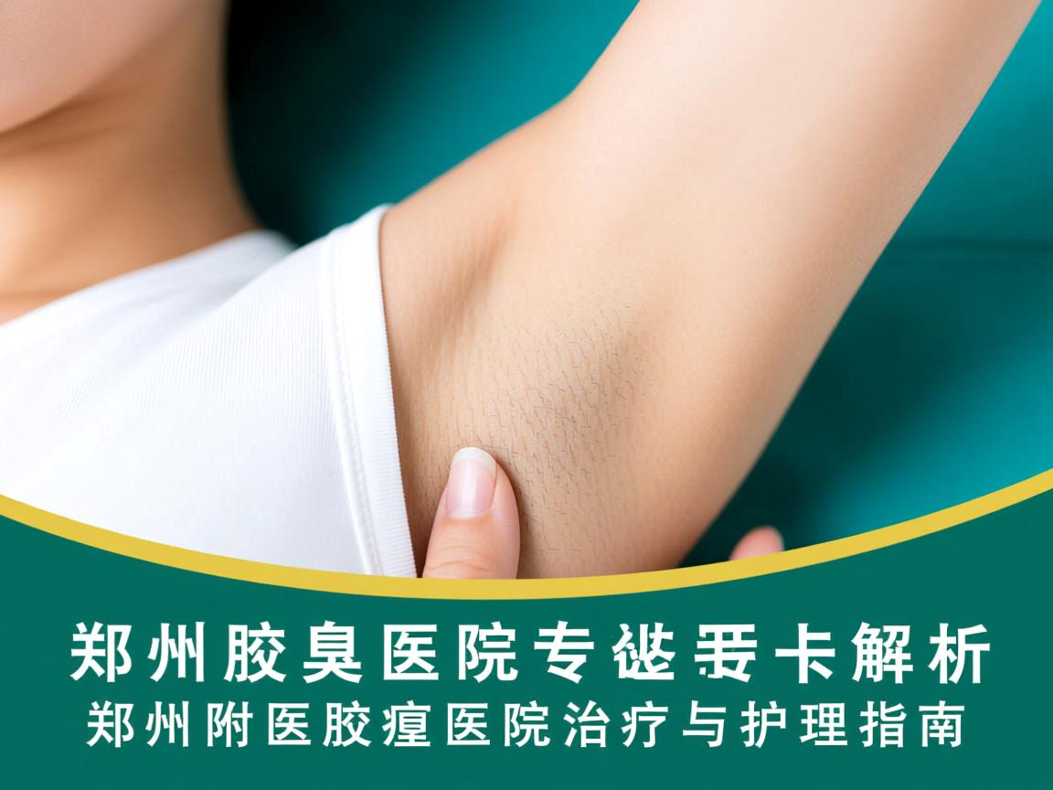 郑州腋臭医院专业解析，郑州附医腋臭医院的治疗与护理指南