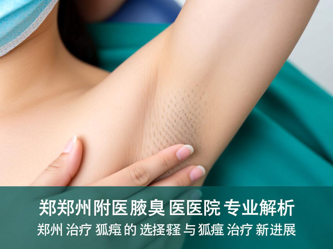 郑州附医腋臭医院专业解析，郑州治疗狐臭的医院选择与狐臭治疗新进展