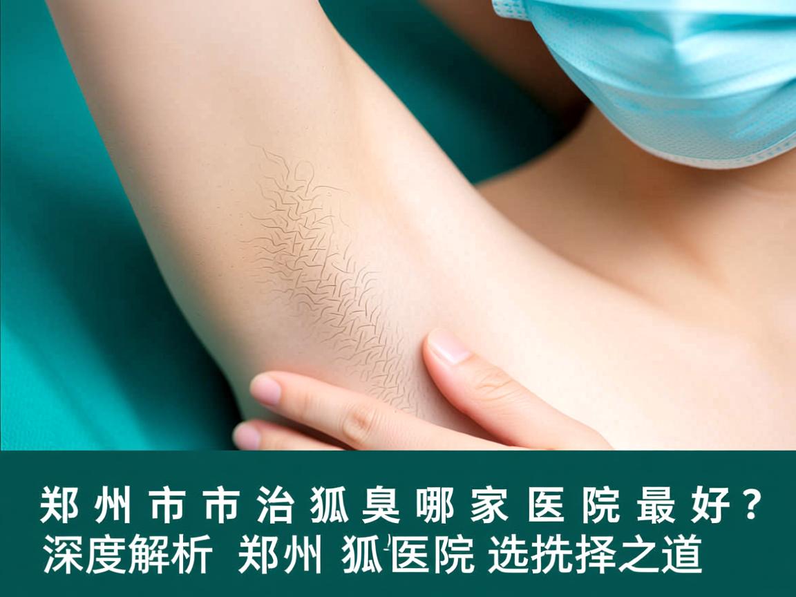 郑州市治狐臭哪家医院最好？深度解析郑州狐臭医院选择之道