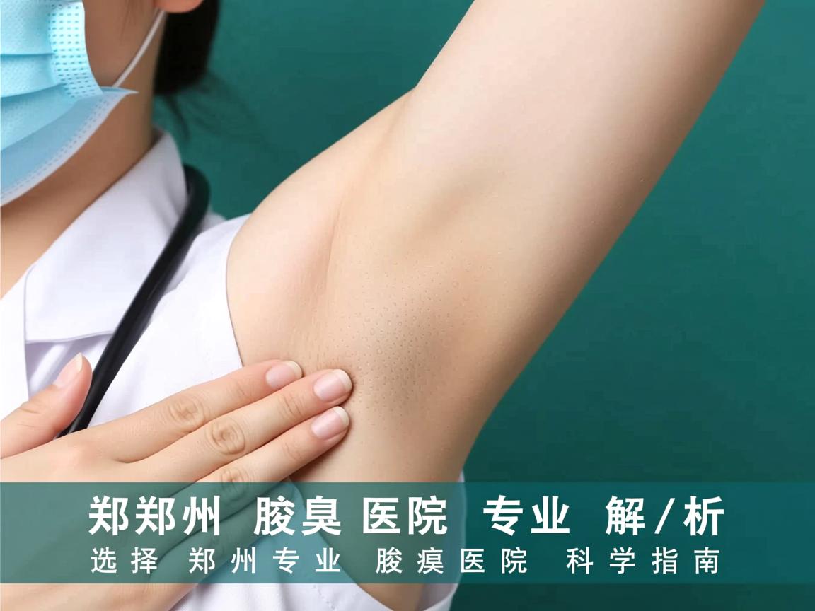 郑州腋臭医院专业解析，选择郑州专业腋臭医院的科学指南