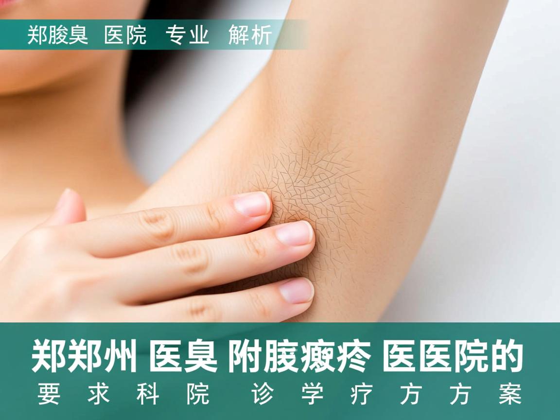 郑州腋臭医院专业解析，郑州附医腋臭医院的科学诊疗方案