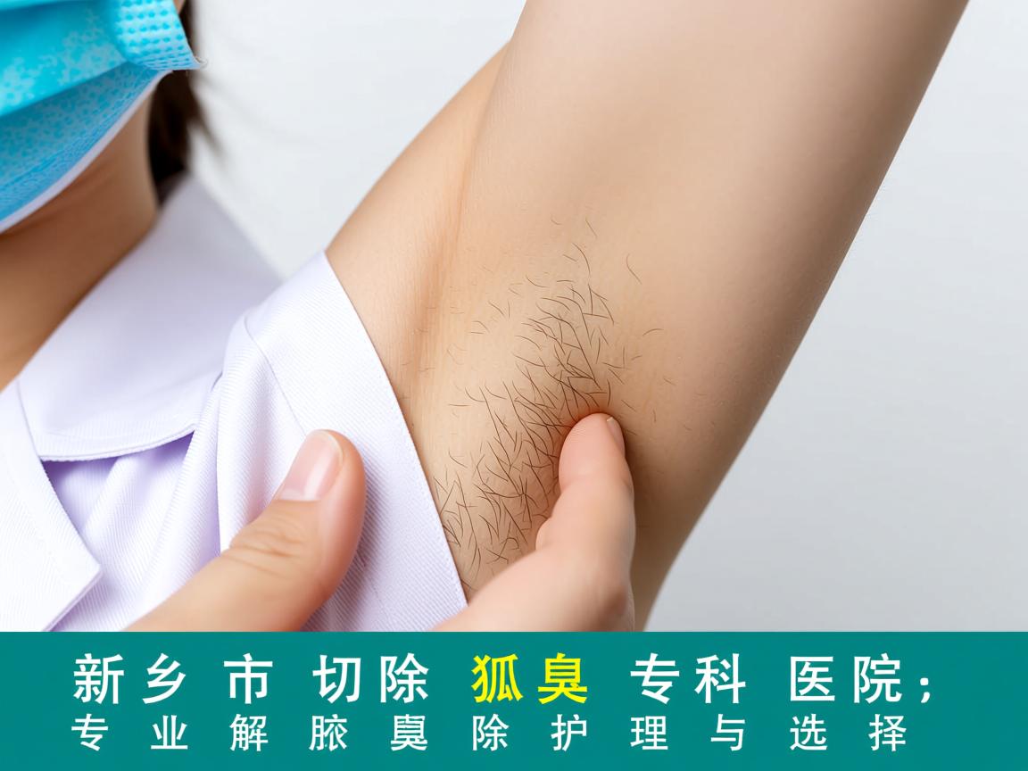 新乡市切除狐臭专科医院，专业解析腋臭切除的护理与选择