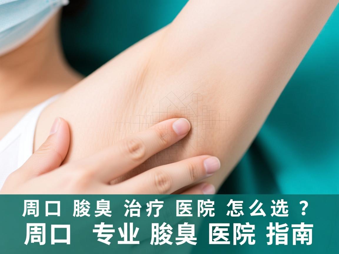 周口腋臭治疗医院怎么选？周口专业腋臭医院指南