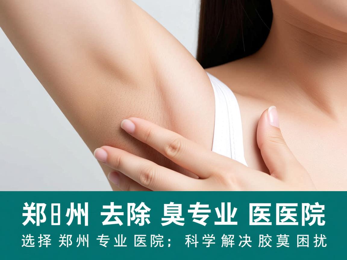 郑州去除腋臭专业医院，选择郑州专业医院，科学解决腋臭困扰