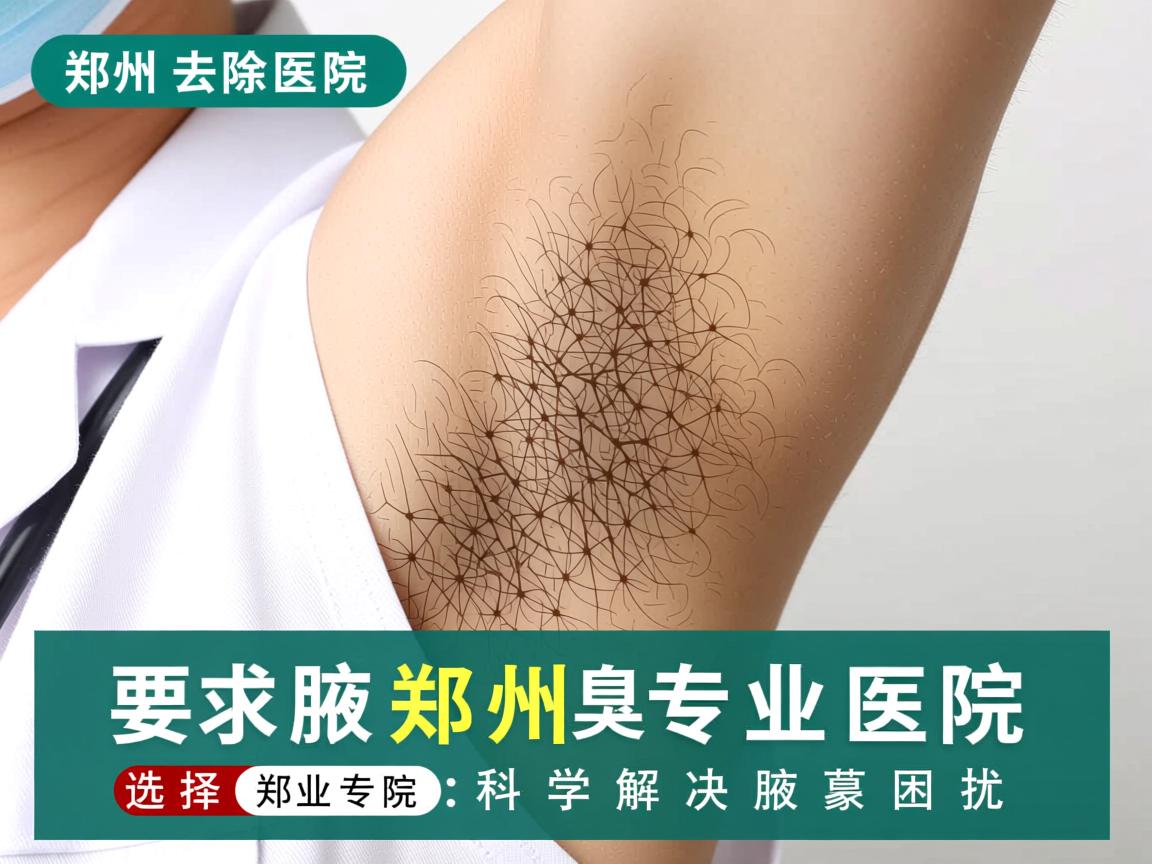 郑州去除腋臭专业医院，选择郑州专业医院，科学解决腋臭困扰