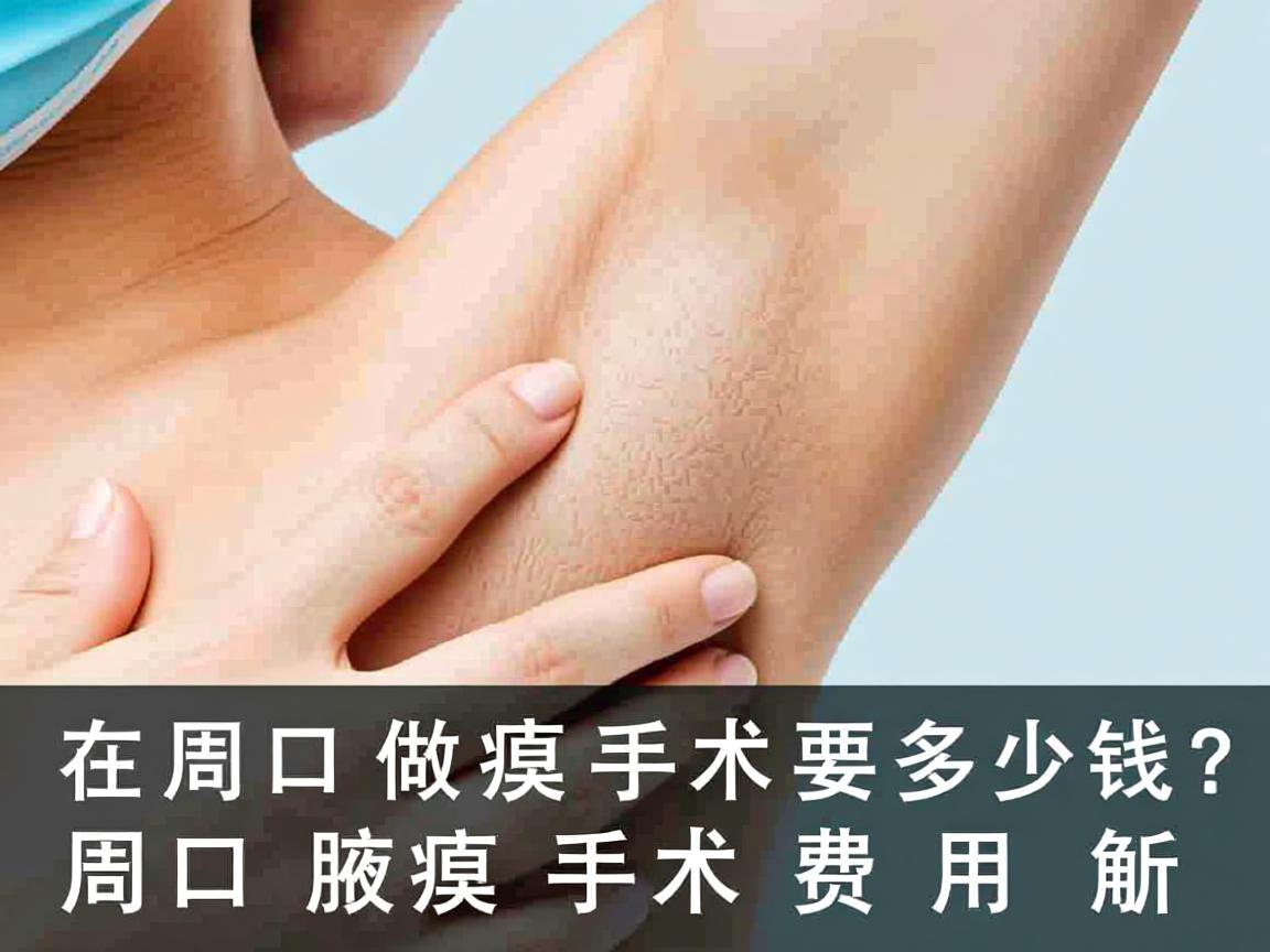 在周口做腋臭手术要多少钱？周口腋臭手术费用解析