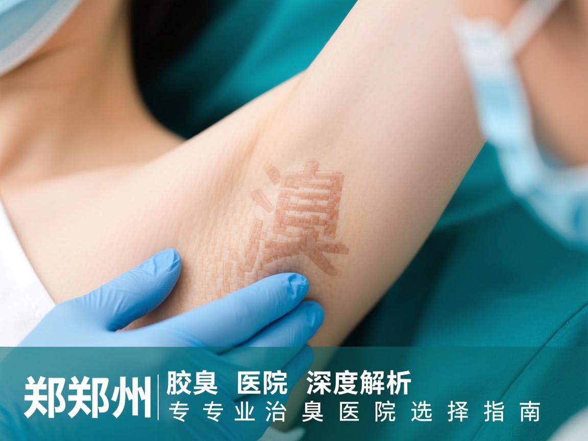 郑州腋臭医院深度解析，郑州专业治疗腋臭的医院选择指南