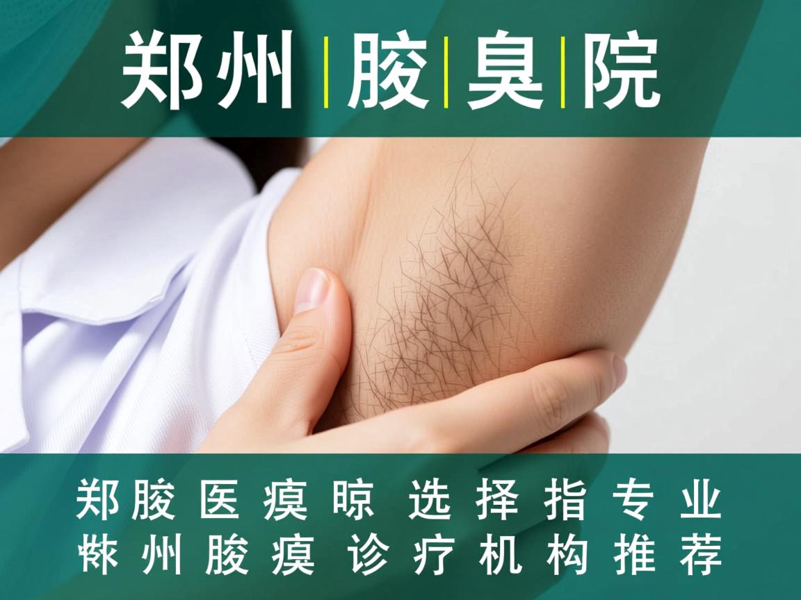 郑州腋臭医院选择指南，专业郑州腋臭诊疗机构推荐