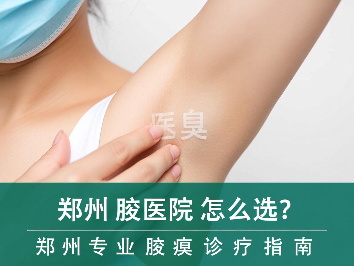 郑州腋臭医院怎么选？郑州专业腋臭诊疗指南