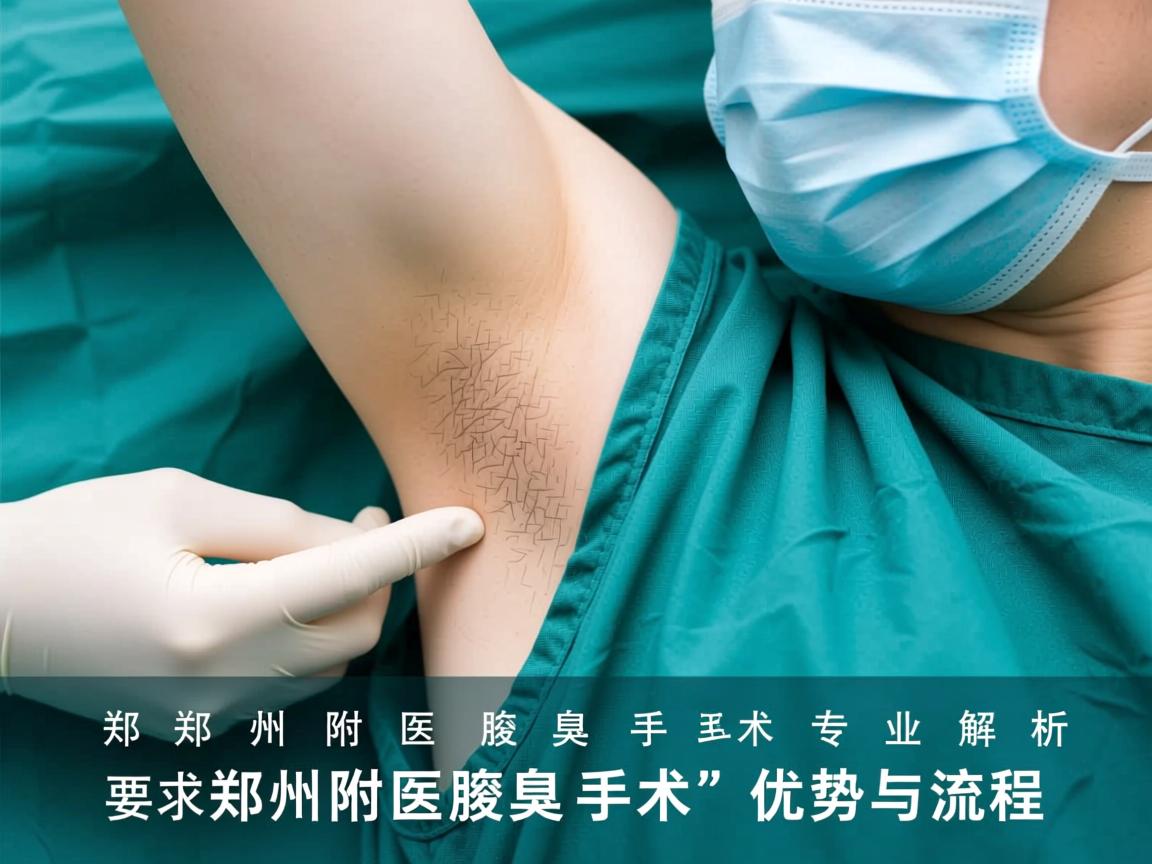 郑州附医腋臭手术，专业解析郑州附医腋臭手术的优势与流程