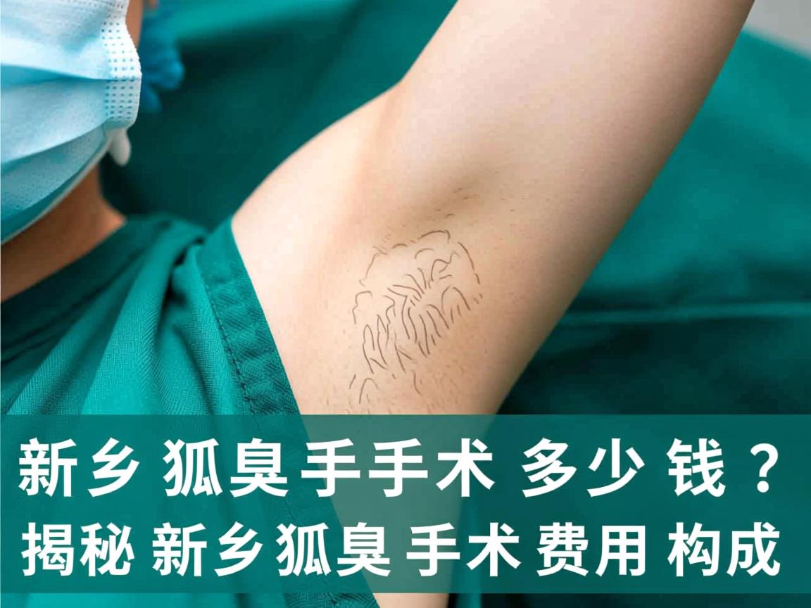 新乡狐臭手术多少钱?揭秘新乡狐臭手术费用构成 新乡狐臭手术多少钱?揭秘新乡狐臭手术费用构成