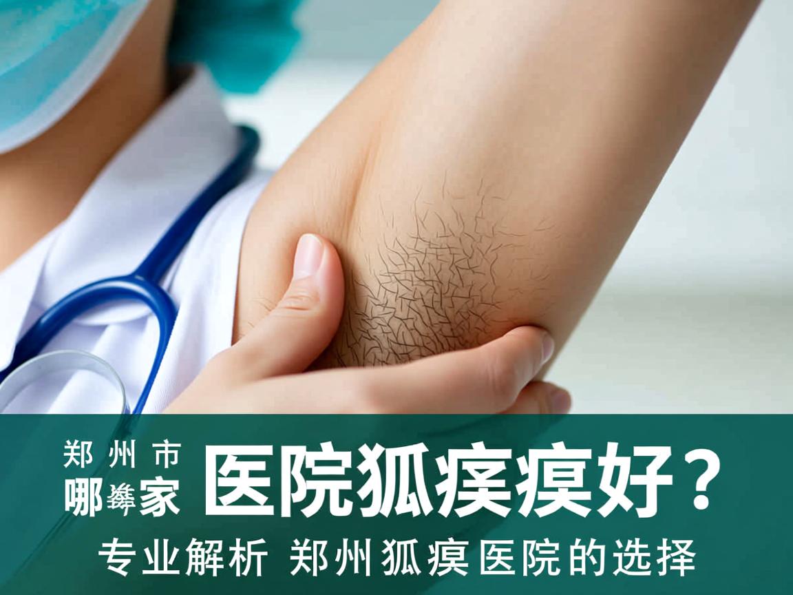 郑州市哪家医院狐臭好？专业解析郑州狐臭医院的选择
