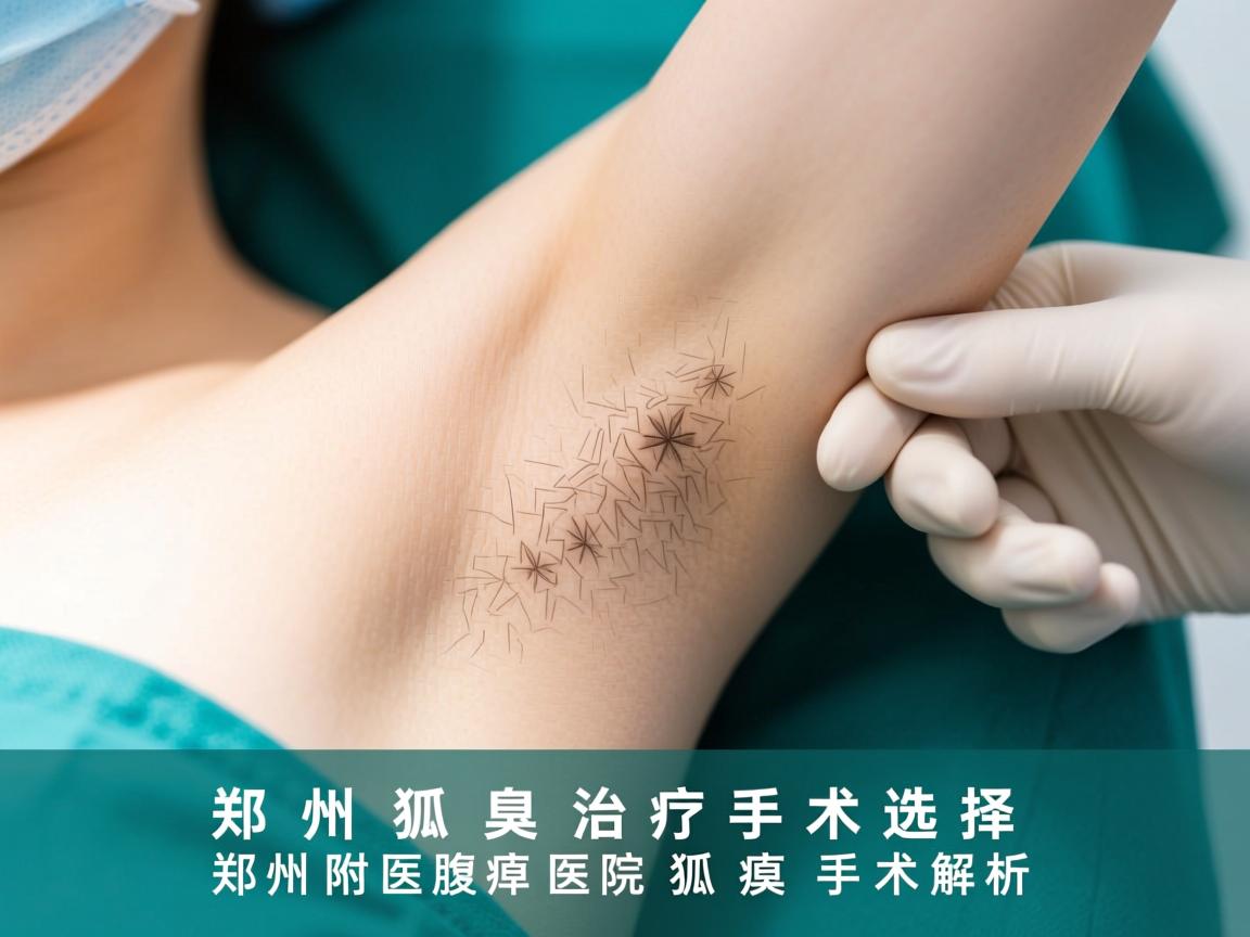 郑州狐臭治疗手术选择，郑州附医腋臭医院的狐臭手术解析
