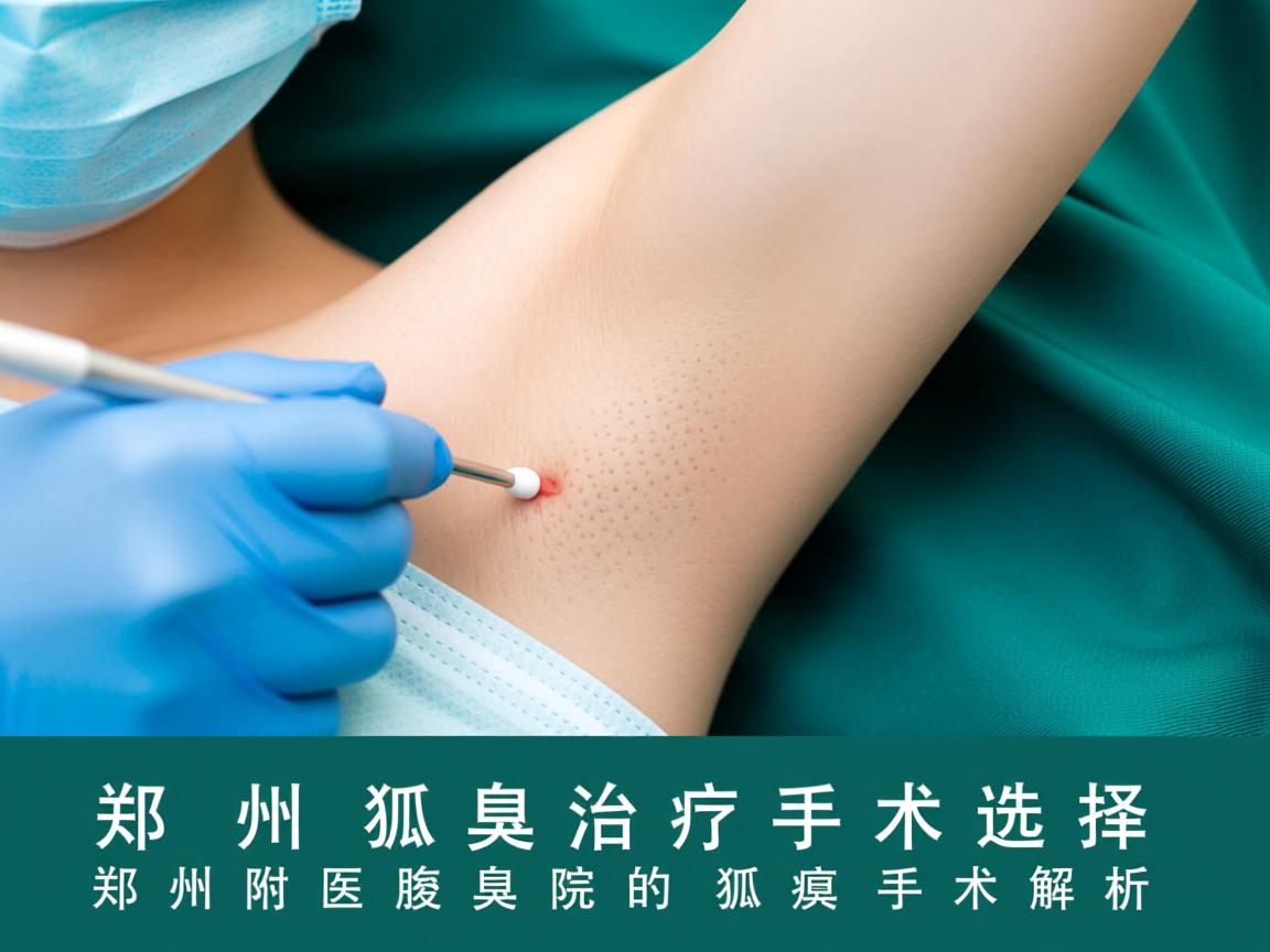 郑州狐臭治疗手术选择，郑州附医腋臭医院的狐臭手术解析