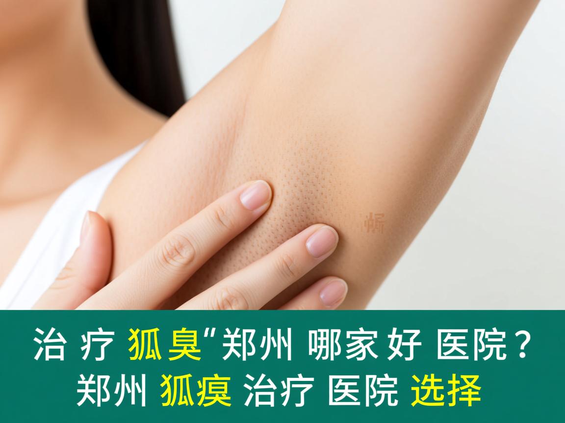 治疗狐臭郑州哪家好医院？专业解析郑州狐臭治疗医院的选择