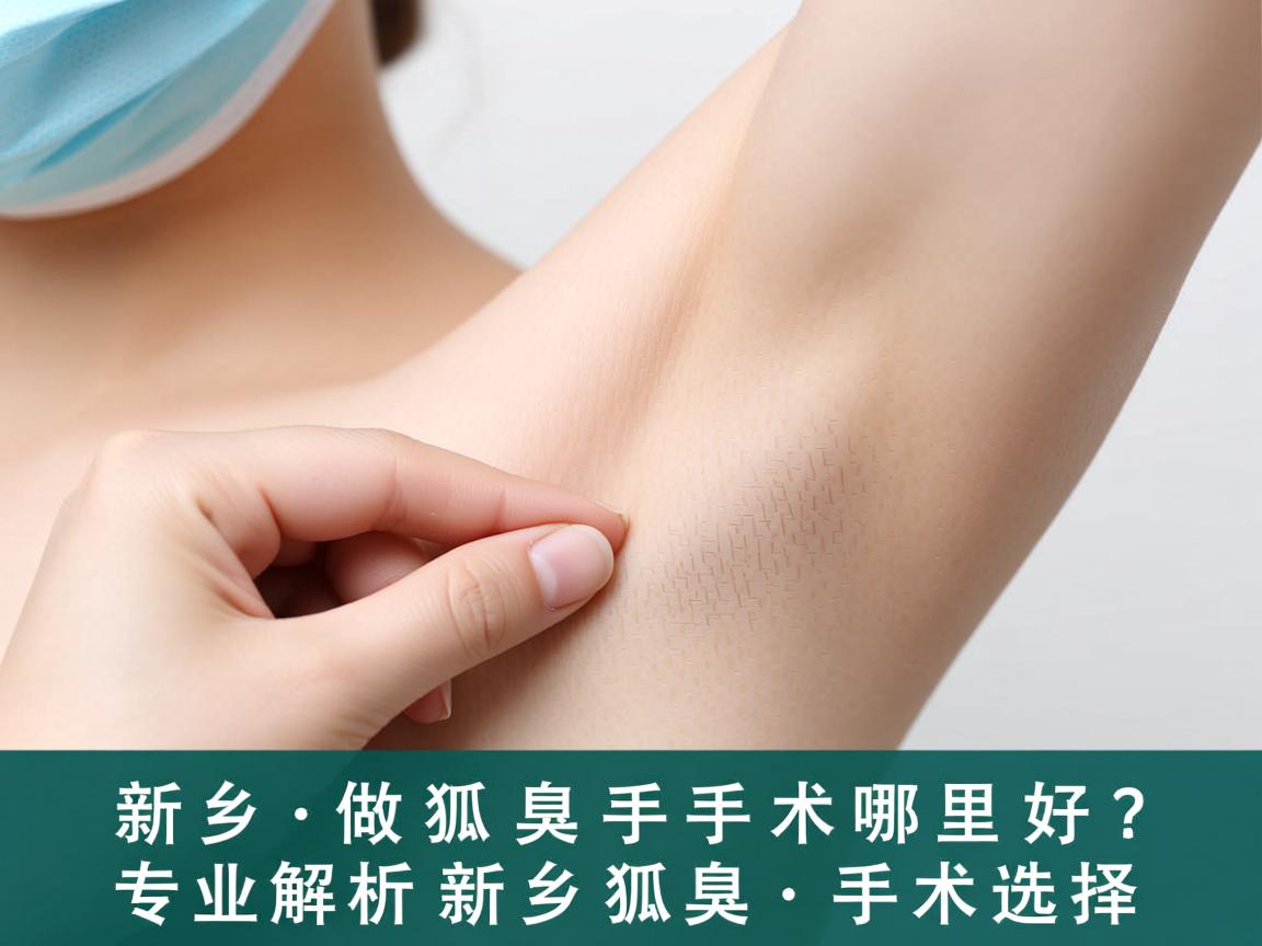 新乡做狐臭手术哪里好？专业解析新乡狐臭手术选择