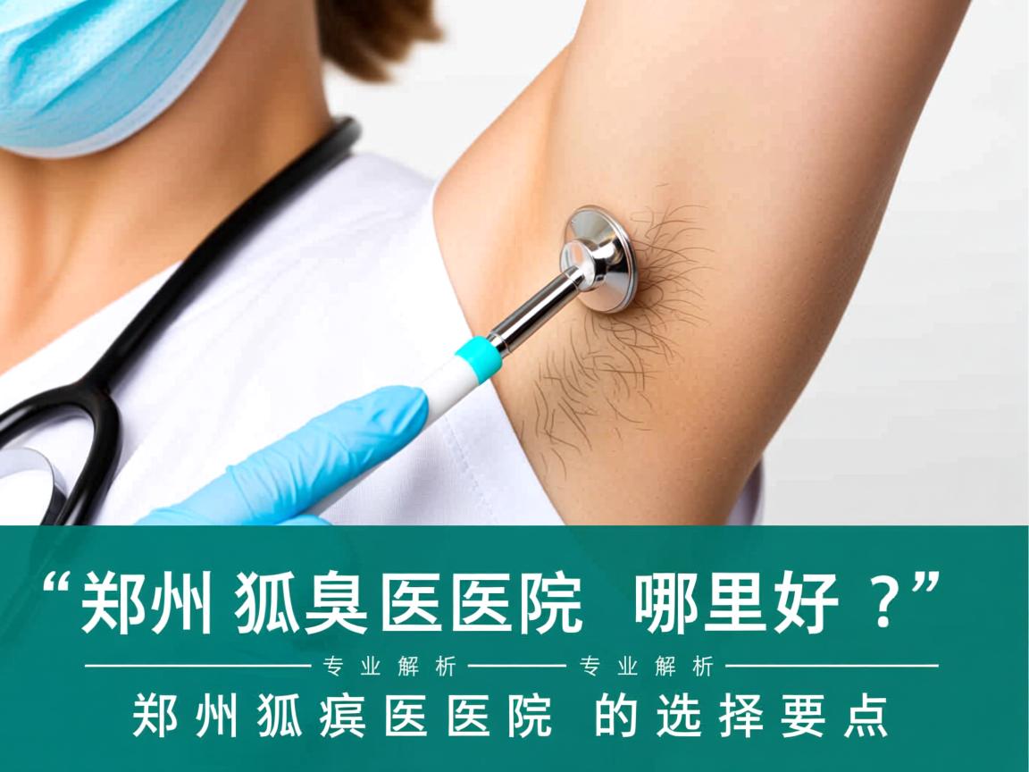 郑州狐臭医院哪里好?专业解析郑州狐臭医院的选择要点 郑州狐臭医院哪里好?专业解析郑州狐臭医院的选择要点